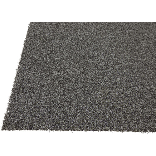 Tundra Indoor/Outdoor Matting, Latex/Polypropylene, Scraper Type, Tufted Cut Pile Pattern, 3-1/2' x 6', Grey D. Morneault & Fils
