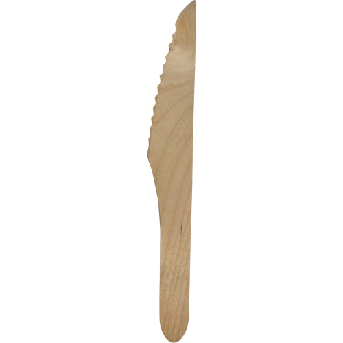 Couteaux en bois emball&eacute;s en vrac D. Morneault & Fils