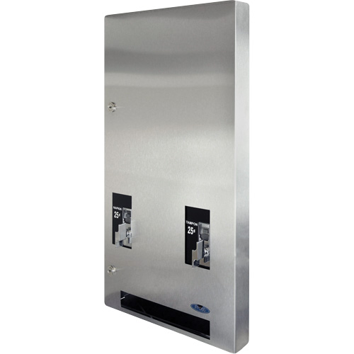 Recessed Double Napkin & Tampon Vendor D. Morneault & Fils