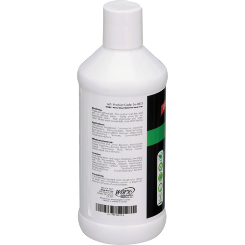 Savon pour les mains sans eau Power Clean, Liquide, 384 ml, Sans parfum D. Morneault & Fils