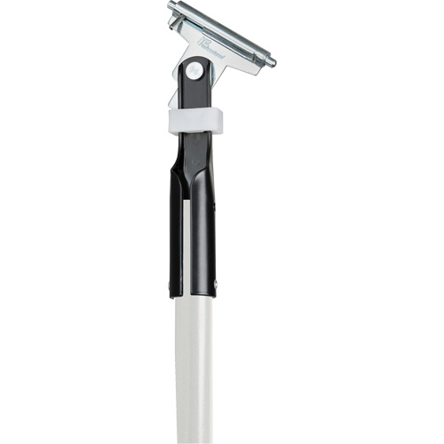 Manche blanche pour vadrouille &agrave; &eacute;pousseter Clipper, Fibre de verre, 1" dia, 60" lo D. Morneault & Fils