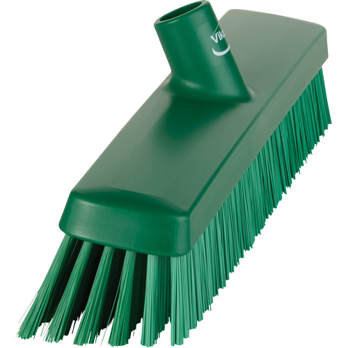T&ecirc;te de balai-brosse, Crins Fin/Ferme, 16-1/2", Polyester/Polypropyl&egrave;ne, Vert D. Morneault & Fils