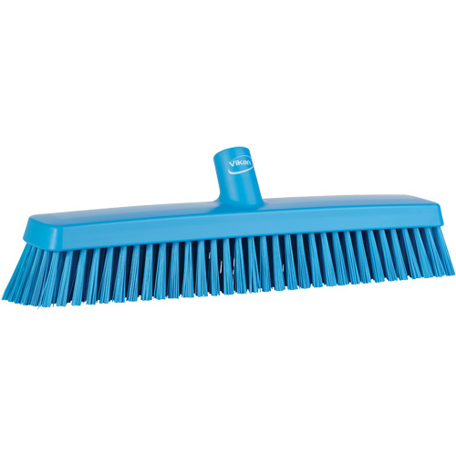 T&ecirc;te de balai-brosse, Crins Fin/Ferme, 16-1/2", Polyester/Polypropyl&egrave;ne, Bleu D. Morneault & Fils
