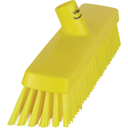 T&ecirc;te de balai-brosse, Crins Fin/Ferme, 16-1/2", Polyester/Polypropyl&egrave;ne, Jaune D. Morneault & Fils