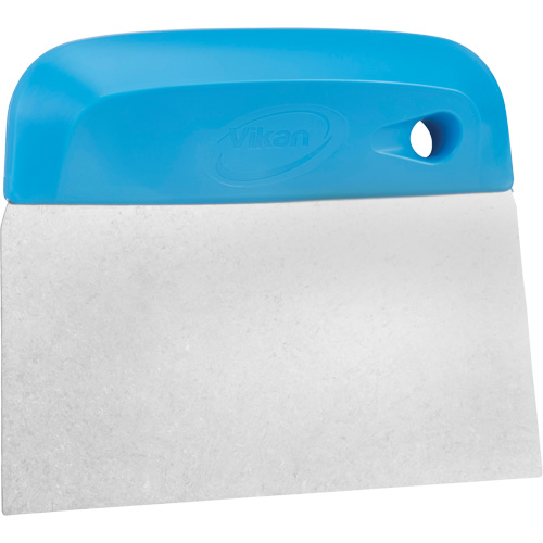 Coupe-p&acirc;te flexible en acier inoxydable, Bleu, 4-1/2" la x 5-3/4" lo D. Morneault & Fils