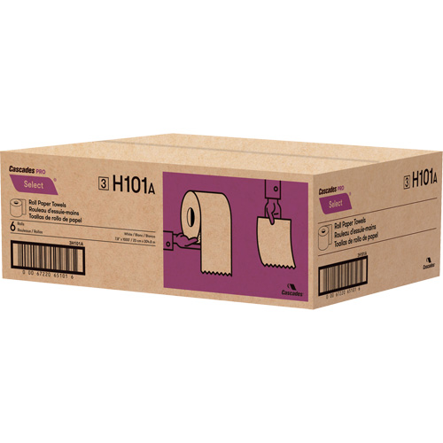 Rouleau de papier essuie-tout PRO Select, 1 pli, Standard, 1000' lo D. Morneault & Fils