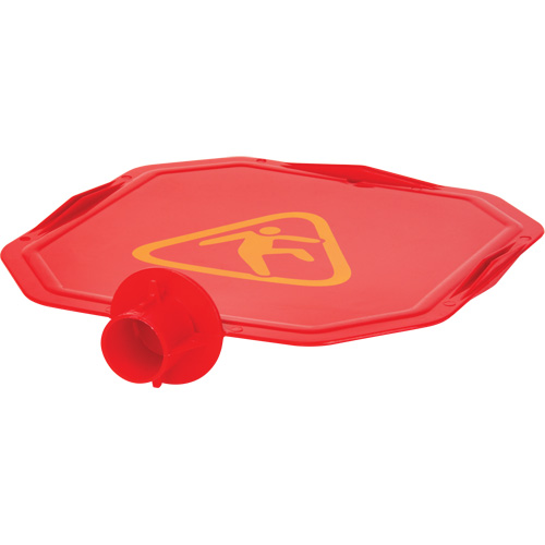 Wet Floor Safety Cone Topper, Pictogram D. Morneault & Fils