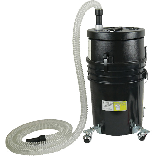 Aspirateur de suppression HEPA &agrave; grande capacit&eacute;, Sec, 5 gal. US (18,92 Litres) D. Morneault & Fils