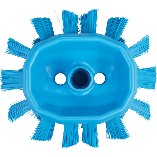 Brosse UST pour cuves, Soies Ferme, Longueur de 7-1/2", Bleu D. Morneault & Fils