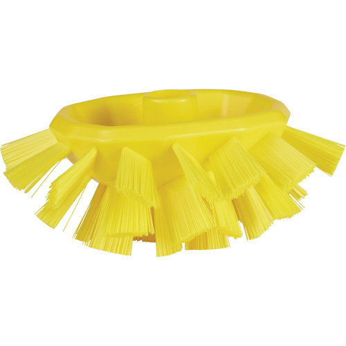 Brosse UST pour cuves, Soies Ferme, Longueur de 7-1/2", Jaune D. Morneault & Fils