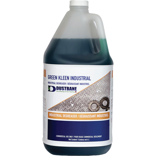 D&eacute;graissant industriel & nettoyant de r&eacute;sidu de refroidissant Green Kleen, 4 L, Cruche D. Morneault & Fils