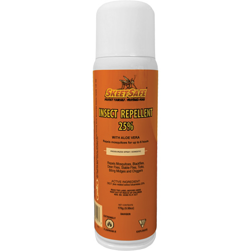 Insect Repellent, 25% DEET, Aerosol, 170 g D. Morneault & Fils