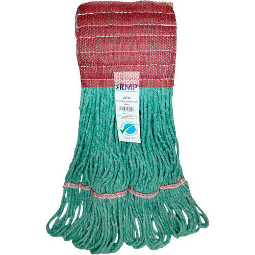 Wide-Band Mop Head, Antimicrobial/Floor Finishing/Specialty, Cotton/Rayon/Synthetic, Loop Style D. Morneault & Fils