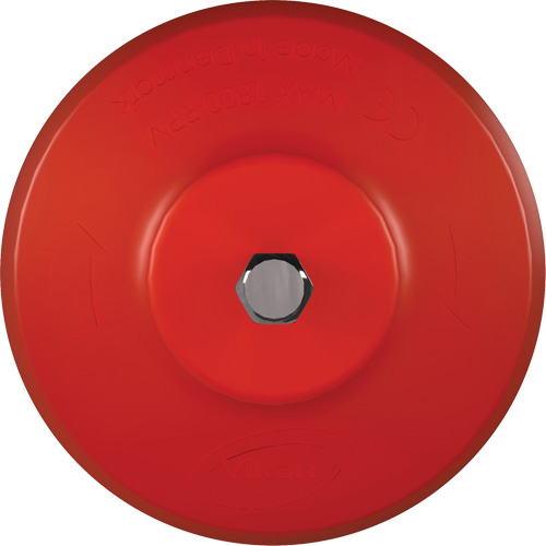 HyDrive Round Drill Brush, Extra Stiff Bristles, 3-1/10" Long, Red D. Morneault & Fils