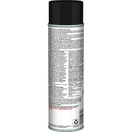 Nettoyant pour pi&egrave;ces de freins Pro Line avec tr&egrave;s faible teneur en COV, Canette a&eacute;rosol D. Morneault & Fils