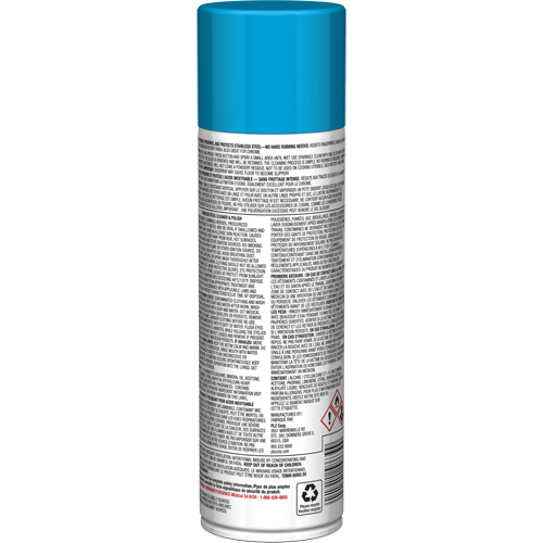 Nettoyant & polis pour acier inoxydable Pro Line, 15 oz, Canette a&eacute;rosol D. Morneault & Fils