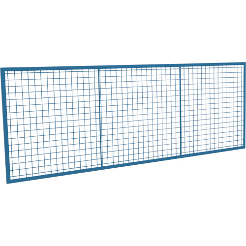 Wire Mesh Partition Components - Panels, 3' H x 8' W D. Morneault & Fils