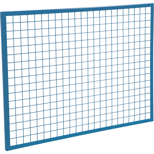 Wire Mesh Partition Components - Panels, 4' H x 3' W D. Morneault & Fils