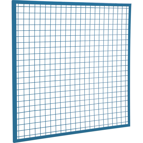 Wire Mesh Partition Components - Panels, 4' H x 4' W D. Morneault & Fils