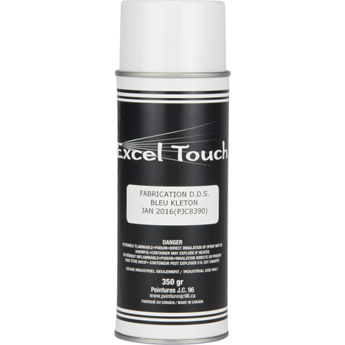 Peinture de retouche, Canette a&eacute;rosol, Bleu Kleton D. Morneault & Fils