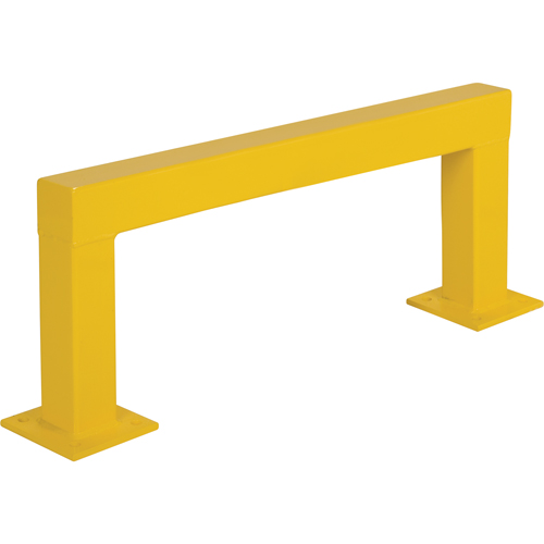 Safety Guards, 4' W x 1.5' H, Yellow D. Morneault & Fils