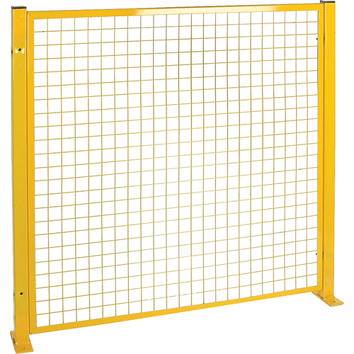 Perimeter Guards, 4.125' H x 2" W, Yellow D. Morneault & Fils