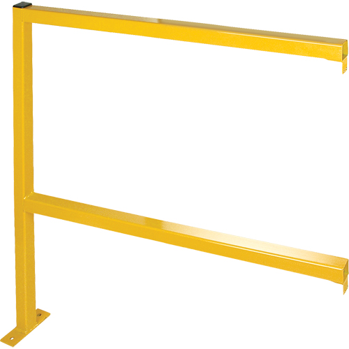 Perimeter Guards - Tubular Style, 94" W x 49-1/2" H, Yellow D. Morneault & Fils