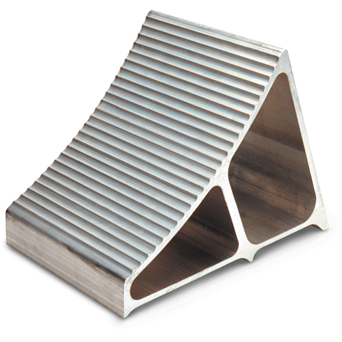 Aluminum Wheel Chocks, 7" W x 11-1/2" D x 8" H D. Morneault & Fils