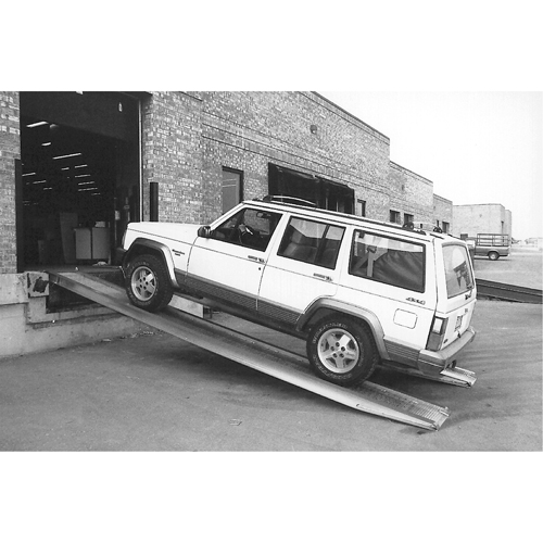 Aluminum Twin Ramps with Perforated Traction Grip D. Morneault & Fils