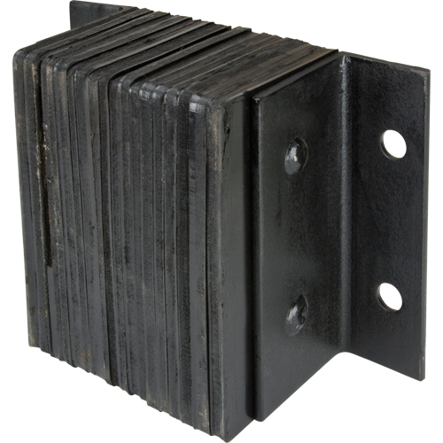 Butoirs de quai lamell&eacute;s, Horizontal, Caoutchouc, 12" la x 6" p x 10" h D. Morneault & Fils