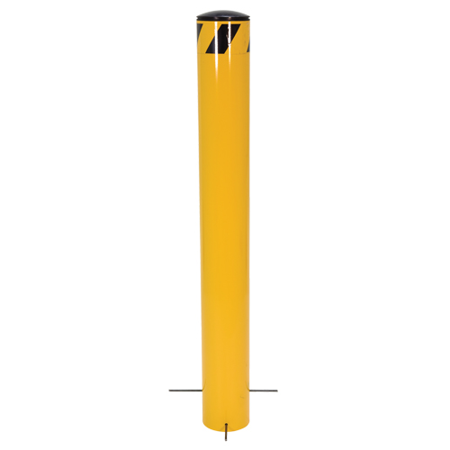 Bornes &agrave; couler, Acier, 36-1/2" h x 5-9/16" la, Jaune D. Morneault & Fils