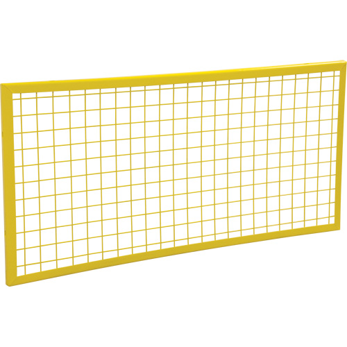 Wire Mesh Partition Components - Panels, 2' H x 4' W D. Morneault & Fils