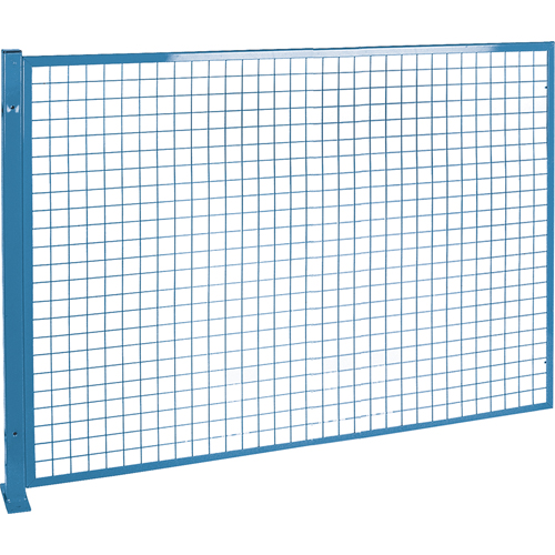 Perimeter Guards - Mesh Style, 4' H x 8' W, Blue D. Morneault & Fils