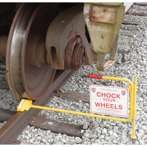 Flag Rail Chock D. Morneault & Fils