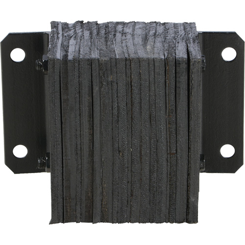 Butoir de quai lamell&eacute;, Horizontal, Caoutchouc, 12" la x 6" p x 10" h D. Morneault & Fils