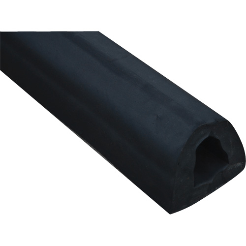 Butoir en caoutchouc extrud&eacute;, Caoutchouc, 4-1/8" la x 120" lo x 3-7/8" p D. Morneault & Fils