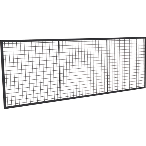 Wire Mesh Partition Panel, 3' H x 8' W D. Morneault & Fils