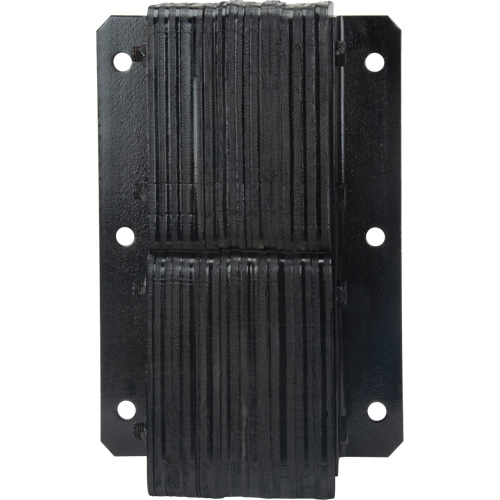 Laminated Dock Bumpers, Vertical, Rubber, 11" W x 4" D x 20" H D. Morneault & Fils