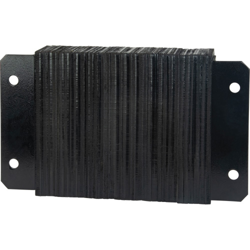 Butoirs de quai lamell&eacute;s, Horizontal, Caoutchouc, 18" la x 4" p x 12" h D. Morneault & Fils