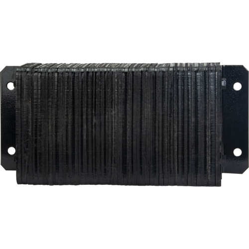 Butoirs de quai lamell&eacute;s, Horizontal, Caoutchouc, 24" la x 4" p x 12" h D. Morneault & Fils