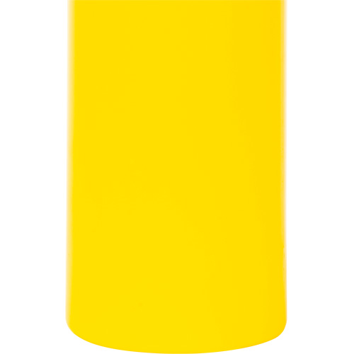 Polyethylene Bollard Cover, 4-1/2" Dia. x 52" L, Red/Yellow D. Morneault & Fils
