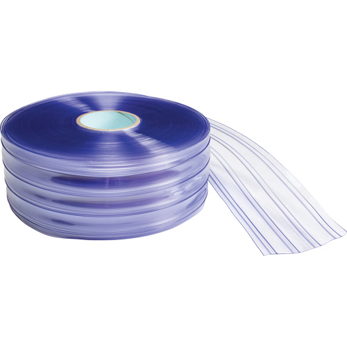 Ribbed Strip Curtain, 164' x 8" x 0.08" D. Morneault & Fils