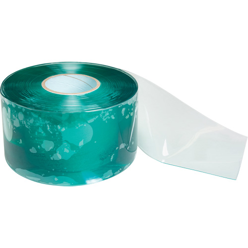 Rideau en lani&egrave;res &agrave; dissipateur d'&eacute;lectricit&eacute; statique, 164' x 8" x 0,08" D. Morneault & Fils