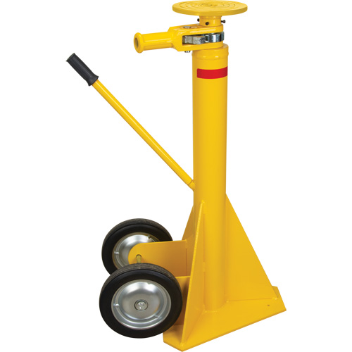 100,000 lbs. Static Capacity Ratchet Trailer Jack, 20 tons Lift Capacity D. Morneault & Fils