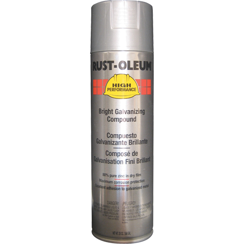 Bright Galvanizing Compound Spray, Aerosol Can D. Morneault & Fils