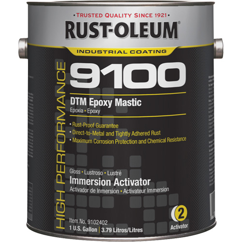 Activateur standard pour mastic &eacute;poxy DTM du syst&egrave;me 9100, Gallon D. Morneault & Fils