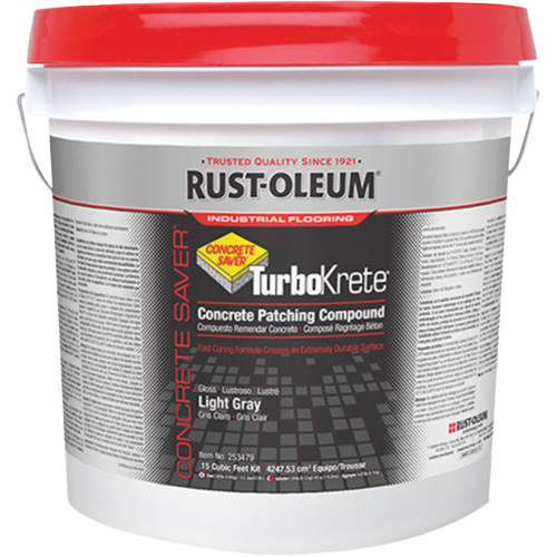 TurboKrete&reg; Concrete Patch Compound Kit, Grey D. Morneault & Fils