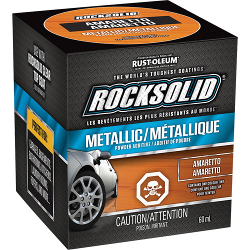 Additifs de poudre m&eacute;tallique RockSolid, 60 ml, Bouteille, Amaretto D. Morneault & Fils
