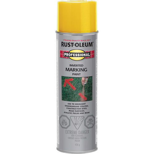 Inverted Marking Paint Spray, 426 g, Aerosol Can D. Morneault & Fils