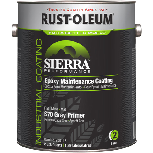 Sierra Performance S70/S71 Water-Based Epoxy Acrylic Primer, Gallon, Grey D. Morneault & Fils